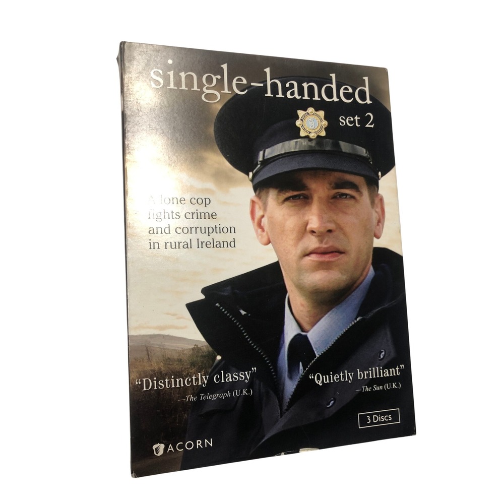 Single-Handed Set 2 DVD Owen McDonnell Acorn Media Irish Crime Drama 3-Disc Set
